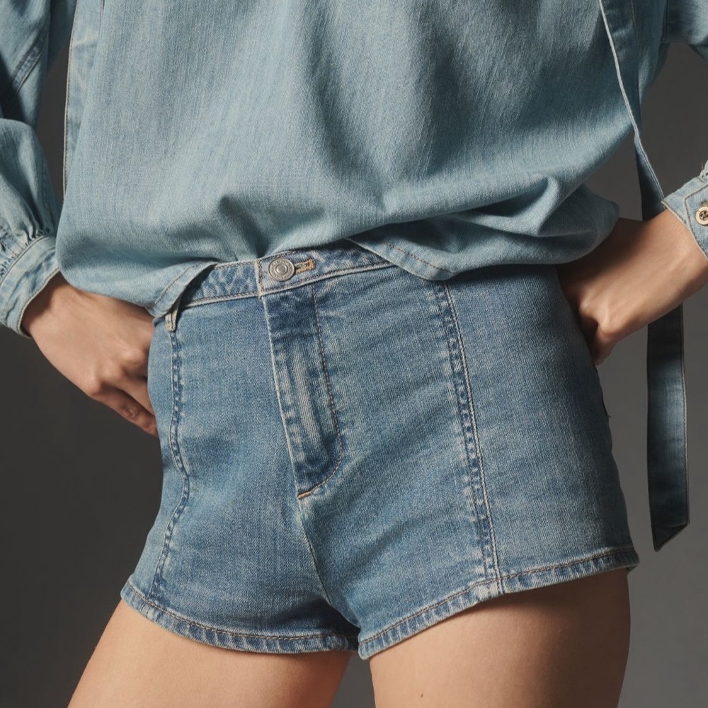 3 for 30$ Anthropologie Pilcro denim shorts NWT - Picture 3 of 7